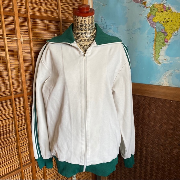 Adidas Descente vintage three stripe track…